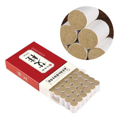 China Body Traditional Chinese Medicine Physiotherapy Moxa Roll Moxa Pillar Pure Green Natural Moxibustion Soft Moxibustion for sale