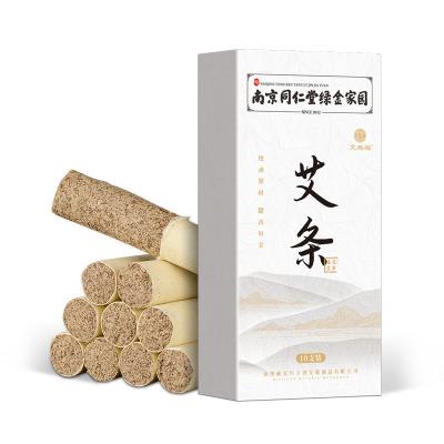 China Body Traditional Medicine Acupuncture Moxa Pure Natural Green Chinese Moxa Roll Sticks Soft And Delicate for sale