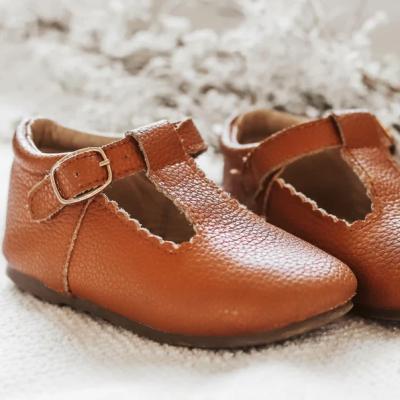 China Flat Shoes Wholesale First Stylish Walking Shoes for Infant Baby Toddler Mary Jane Shoe for sale