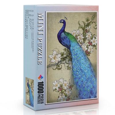 China 1000pcs jigsaw puzzle maker high quality custom made jigsaw puzzle eco-friendly for sale