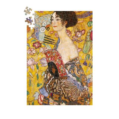 China Eco-Friendly Lady With Fan Puzzle 2000 Pieces High Difficulty Adult 2000 Jigsaw Puzzle Educational Toys for sale