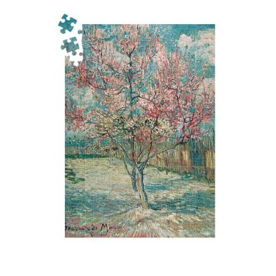 China Eco-friendly famous oil painting puzzle Van Gogh 2000 children jigsaw puzzles 2000 pieces adults high diffuculty less than 10000 pieces puzzle for sale