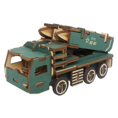 China DIY TOY Military 3D Toys Puzzle Toy Car for Kids Children Fighter Educational Toys Puzzle 3D Gifts for sale