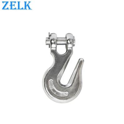 China Heavy Industry Rigging Hardware High Polished Stainless Steel Clevis Grab Hook for sale