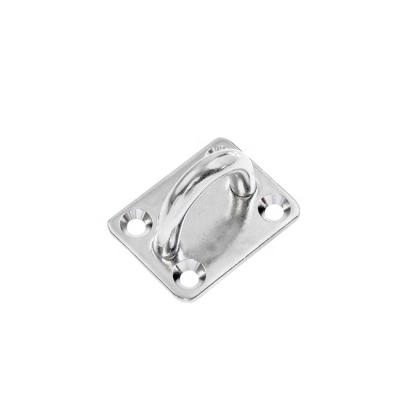 China Stainless Steel Rigging Hardware and Marine Hardware Square Pad Eye for sale