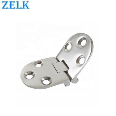 China Marine Hardware Mirror Polished Stainless Steel Boat Mount Hatch Hinge for sale