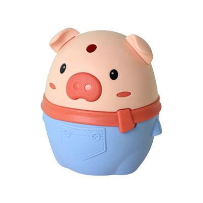 China Personality Viable Automatic Toothpick Web Celebrity Cartoon Pig Restaurant Push Toothpick Push Toothpick Home Jar for sale