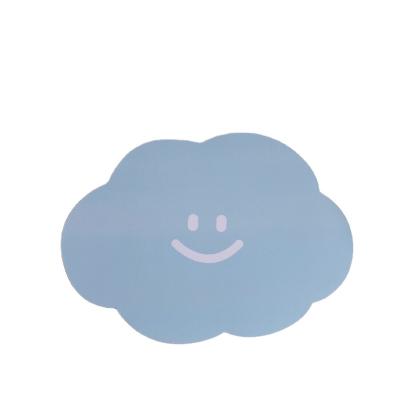 China Cute Cartoon Cloud Mouse Pads Little Girl CIA Wind Waterproof Creative Mat Coasters Japanese Computer Keyboard Mats for sale