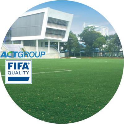 China Professional Approved Diamond Shape Monofilament Turf 50mm Artificial Grass For Football Field for sale