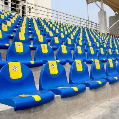 China Vadal Proof Medium Back Plastic Football Stadium Chair Soccer Seats For Stadium for sale