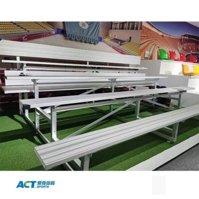 China Vandal-proof telescopic grandstands etc. Seating For Gym Portable Aluminum Bleacher for sale