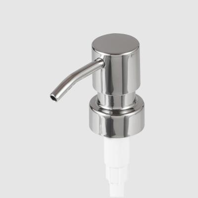 China Foam Soap Dispenser And Lotion Dispenser Silver Stainless Steel Soap Pumps, Replacement For Your Bottles for sale