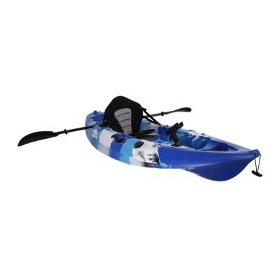 China Tourism Fishing Rowing Cheap Guided Kayak Sport Fishing Kayak With Single Seat for sale