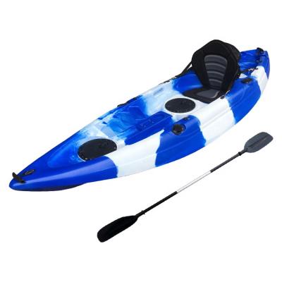 China Fishing Sightseeing Rowing Guided China Manufacture Cheap Single Seat Kayak Canoe Kayaks For Sale for sale