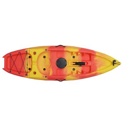 China Fishing touring plastic canoe manufacture plastic kayak manufacture kayak rowing single kayak boats for sale for sale