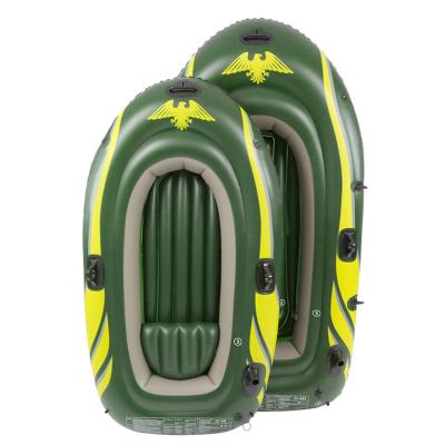 China Chinese Water Entertainment Kayak Rafting Manufacturers Wholesale PVC Material 3 Person Foldable Inflatable Kayak for sale