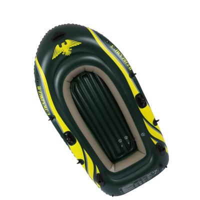 China 2021 High Quality Water Entertainment OEM Design Fish Kayak Coated Aqua Marina Inflatable Fishing Kayak For 3 Person Use for sale