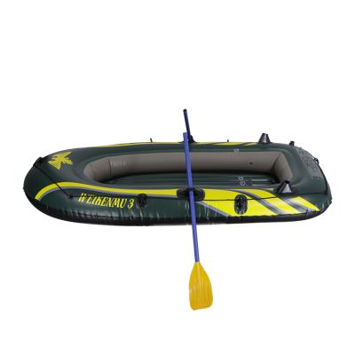 China Water Entertainment Outdoor Leisure Inflatable Kayak Seat Customized Fishing Inflatable Kayak For Three for sale