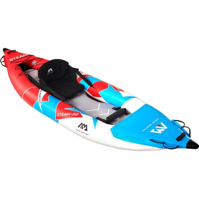 China New Design Water Sports Entertainment PVC Foldable Inflatable Drop Point Two Person Inflatable Kayak For Fishing Entertainment for sale