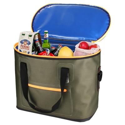 China Custom Logo Large Wine Beer Cooler Waterproof Toe Lunch Bag for sale