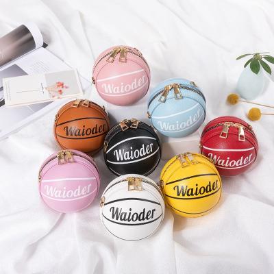 China Latest Design Fashion Mini Fancy Women Girls Basketball Hoop Ball Purse Handbags Ladies Handbags for sale