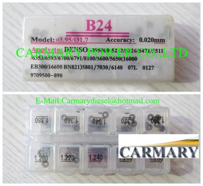 China New Denso common rail injector repair shims for DENSO injector Choose model tell me! for sale