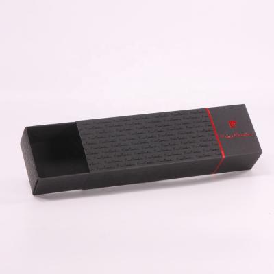 China Recycled Materials Drawer Box Custom Pen Gift Packaging Box for sale