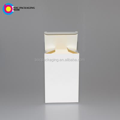 China Recycled Materials Paper White Cube Boxes for sale