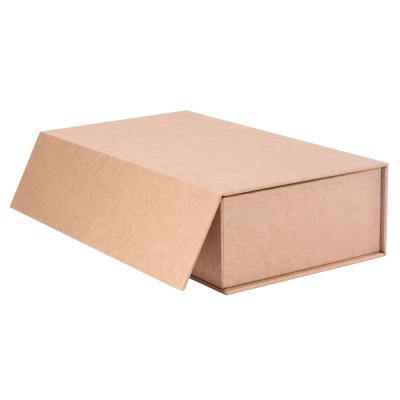 China Recycled Materials Custom Tea Brown Kraft Paper Gift Box for sale