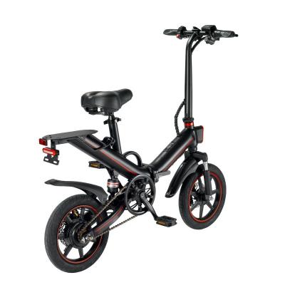 China Aluminum Alloy Foldable Electric Bikes Fat Tire Bikes Cross Warehouse Without Chains 400w-500w Cheap E Bikes Bicycle for sale