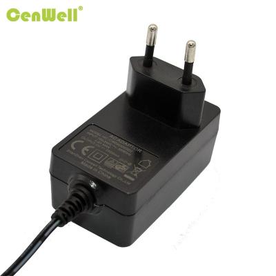 China Universal CCTV Camera 12V2A Connector Right Angle Plug Ac/dc 2amp 24w Dve Switching Wall Power Adapter 12 Volt for sale