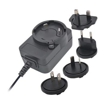 China Black/White FCC ETL kc SAA CW0800750RE Power Adapter 6W 12W 8V0.75A 0.5A 110V-230v 50hz 24V AC GS CE Color DC Power Supply Interchangeable for sale