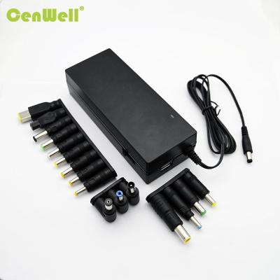 China Universal power adapter 12V5A 16V5A 19V4.77A 24V3.54A 15V5A 18V4.7A 20V4.25A USB CE output 5V1A ETL FCC soundbar WCP2-1001-BLK certificate for sale