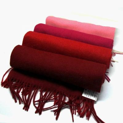 China European American high quality cashmere reversible scarf in solid color cashmere scarf women for sale