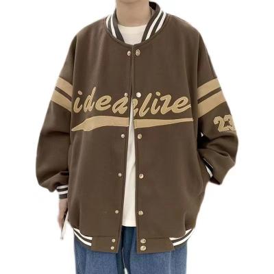 China OEM Wholesale Service Fashion Custom Design Mens Breathable Baseball Bomber Jacket for sale