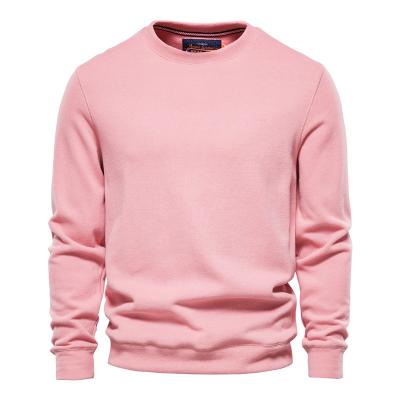 China Anti-wrinkle Mens Sweatshirts OEM Customized Logo Sweatshirts French Terry Casual Sweatshirts For Men for sale