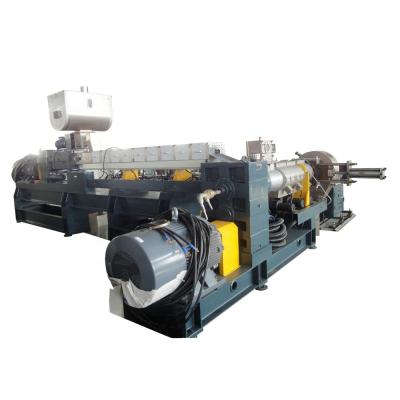 China Plastic Granules HDPE/LDPE/LLDPE Masterbatch Granulator Air Cooling Die Face Pelletizing Production Line Two Stage Extrusion Machine for sale