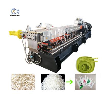 China Granules Screw Extruder Machine Lab Twin Extruder For Biodegradable Plastic for sale