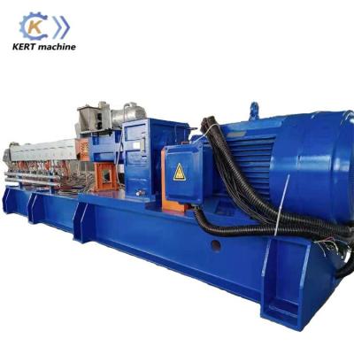 China High Yarn Productivity Twin Screw Extruder KET75D / Multifunctional Plastic Extruders for sale