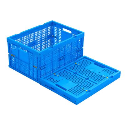 China Collapsible Wall 20kg Upright Plastic Solid Box Mesh Eco - Friendly Type Container for sale