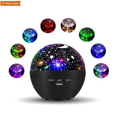 China Contemporary Jumon Led Light Portable Night Speaker Music Player Space Starry Star Led Projector Light With Remote Control for sale