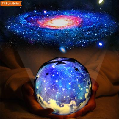 China Jumon LED Night Magic Light Projector Sky Star Projector Lamp Contemporary Colorful Flashing Planet Earth Romantic Starry Universe for sale