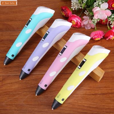 China Decoration Factory Portable OEM 3D Printing Pen Drawing Printer For Kids Children Diy Pencetak 3D for sale