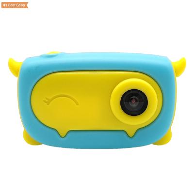 China Full HD Digital Camera Video Recorder OEM Sports Camera 2.0 Inch LCD Display 1080P Digital Video Camera Children Popular Kids Gift Toy for sale