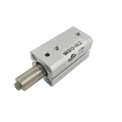 China Factory Mk Series MKB16-20RNZ MKB20-20LNZ Silver Rotary Acting Double Pneumatic Hydraulic Cylinder for sale