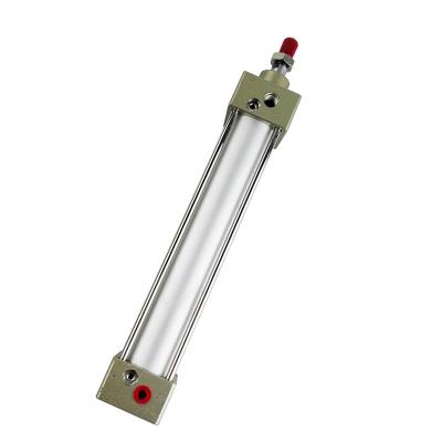 China Standard Double Acting Piston Pneumatic Air Cylinder SC32 Pneumatic Cylinder Component Aluminum Material for sale