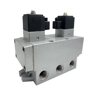 China General K25D2-20 K Series 2 Position 5 Way Sliding Column Reversing Valve Solenoid Valve for sale