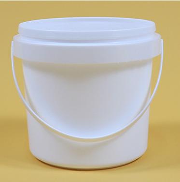 China JFPC Colorful Pail Food Container Plastic For Wholesale Peanut Butter PP Food Grade Round 2L Luxury Milk Plastic Pail With Lid for sale