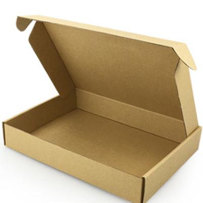 China Recyclable Wholesale Custom Printed Corrugated Cardboard Packaging Box For Shipping Self Sealing Mailbox Durable for sale