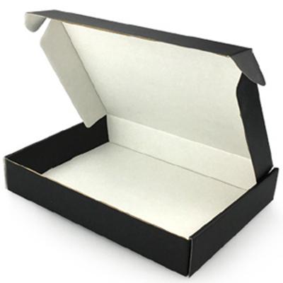 China Recyclable White Black Stain Kraft Paper Cardboard Corrugated Shoe Storage Box Custom Paper Packaging Boxes For Shoes Box for sale